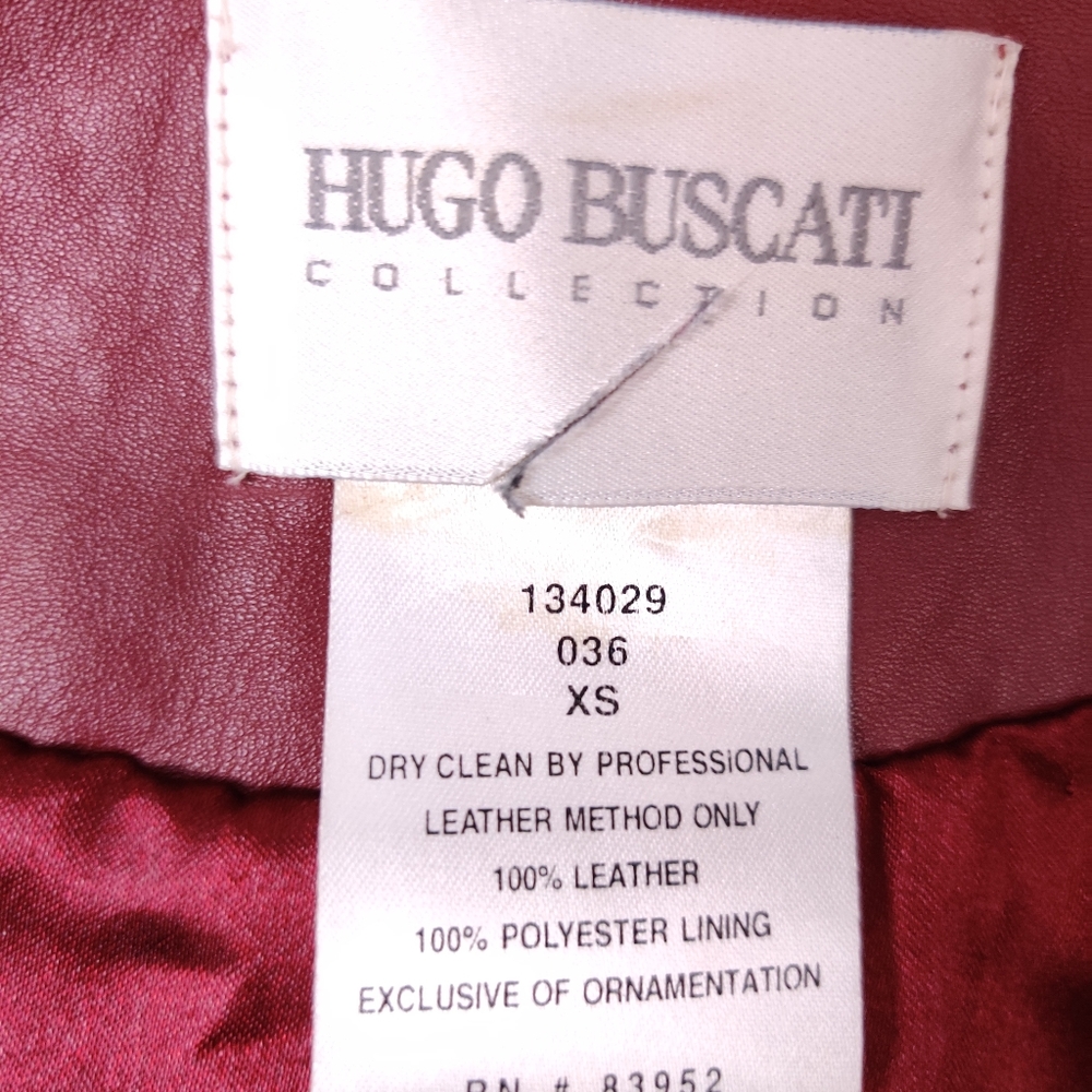Hugo Buscati Leather Jacket - Picture 9 of 9